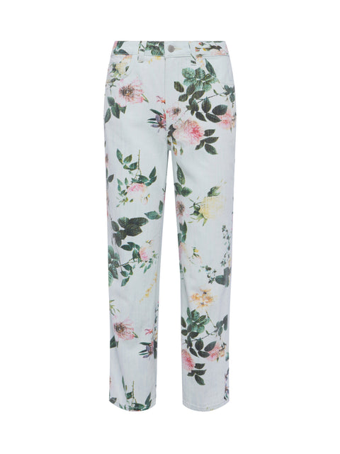 Blaine Cropped Stovepipe Jean jean L'AGENCE