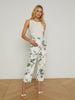 Blaine Cropped Stovepipe Jean jean L'AGENCE