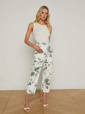 Blaine Cropped Stovepipe Jean jean L'AGENCE