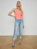 Blaine Cropped Stovepipe Jean jean L'AGENCE