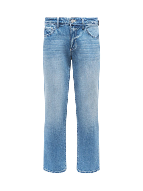 Blaine Cropped Stovepipe Jean jean L'AGENCE