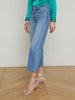 Blaine Cropped Stovepipe Jean jean L'AGENCE
