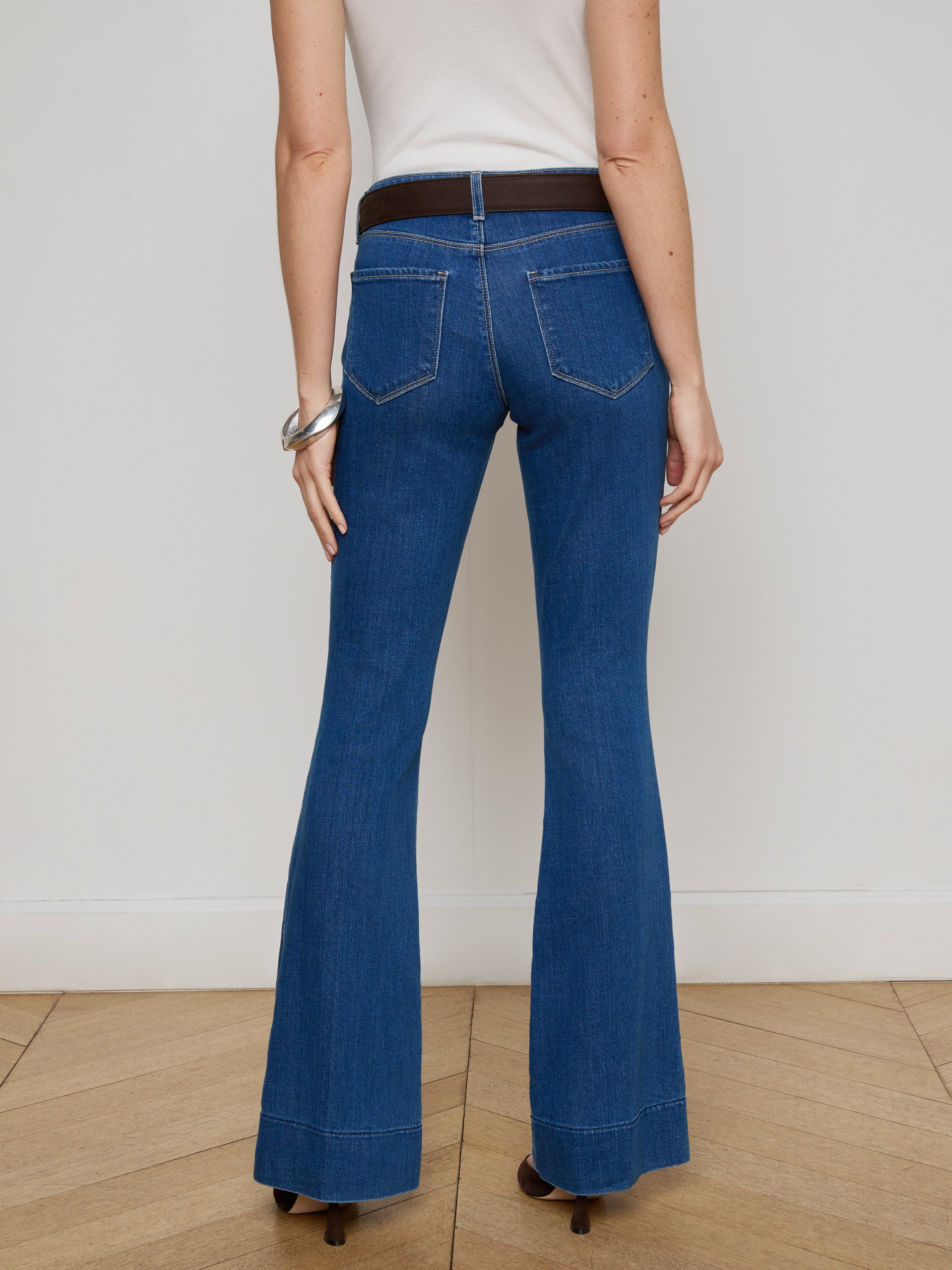 Lenora Low-Rise Flare Jean