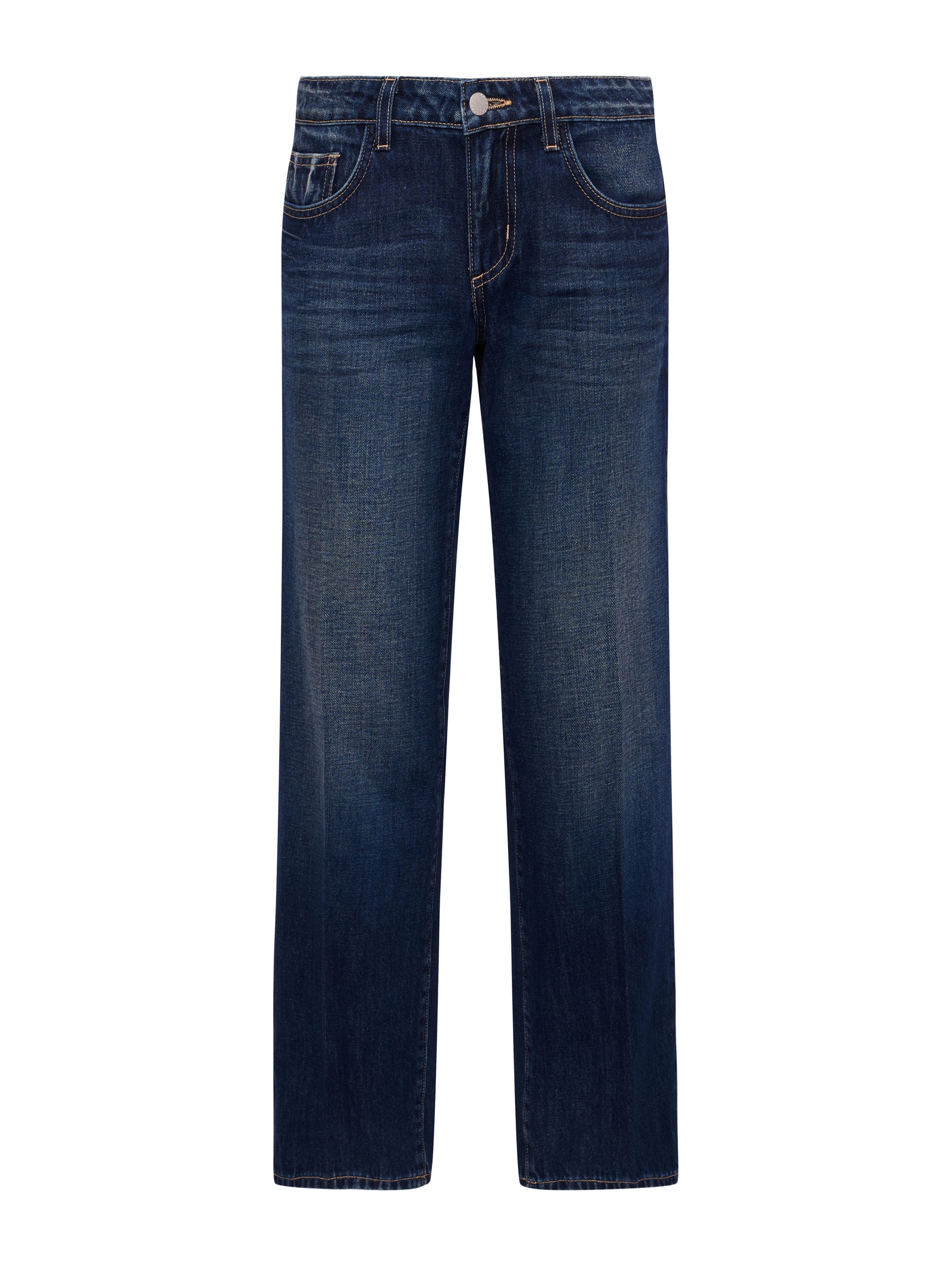 Tatum Low-Rise Stovepipe Jean jean L'AGENCE Sale