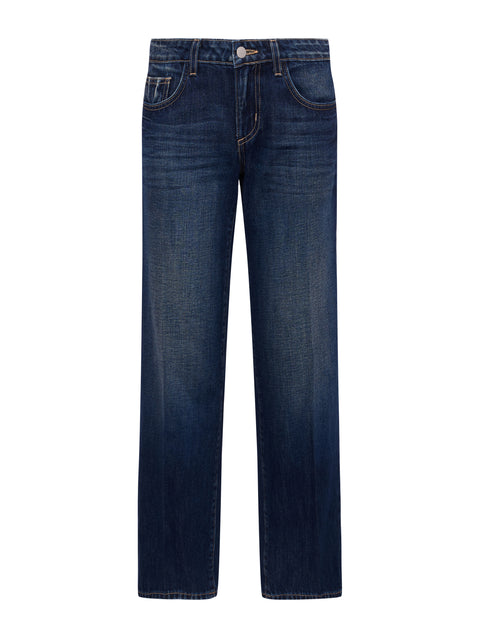 Tatum Low-Rise Stovepipe Jean jean L'AGENCE   