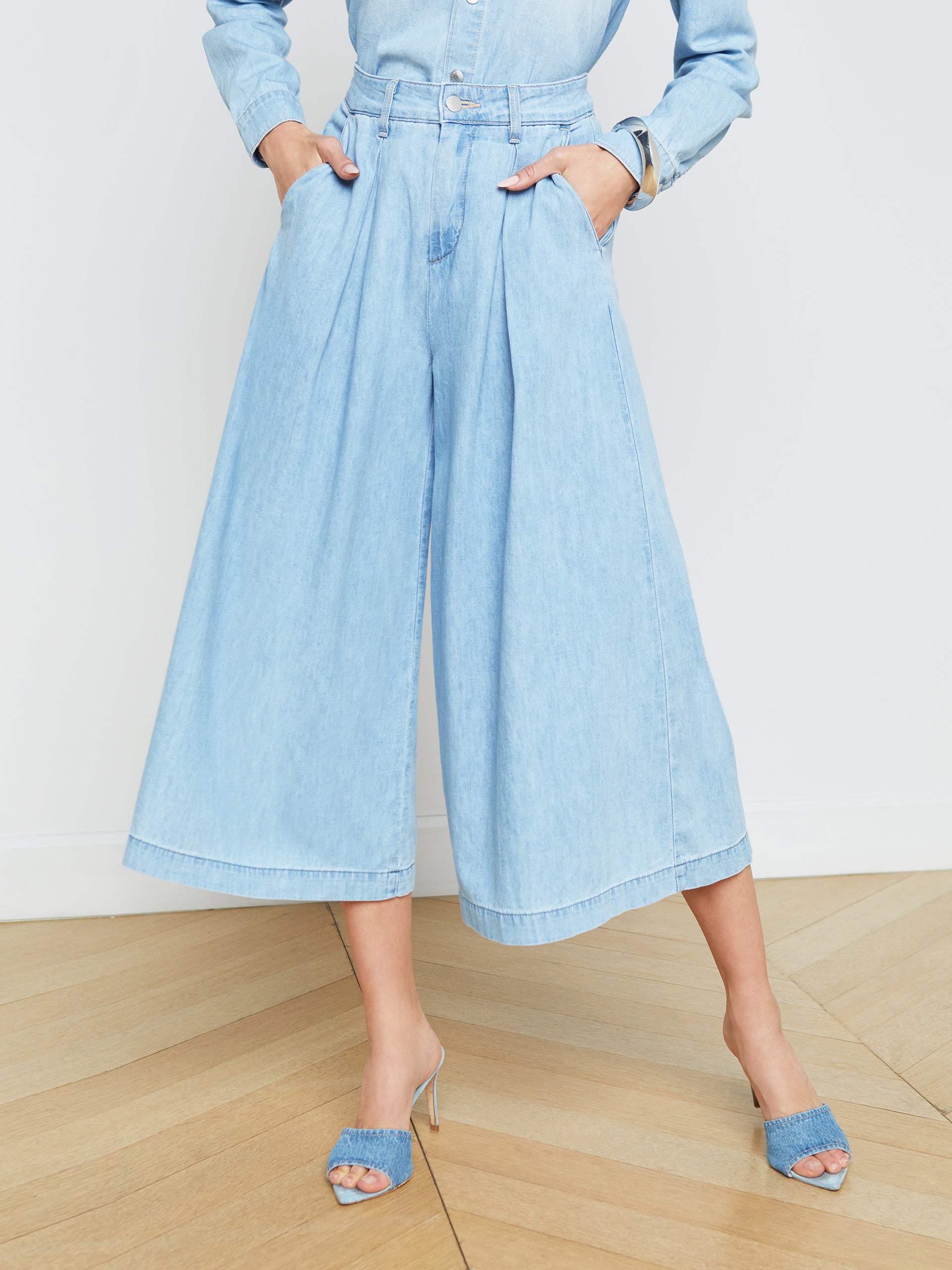 Elowyn Palazzo Pant pant L'AGENCE Sale   