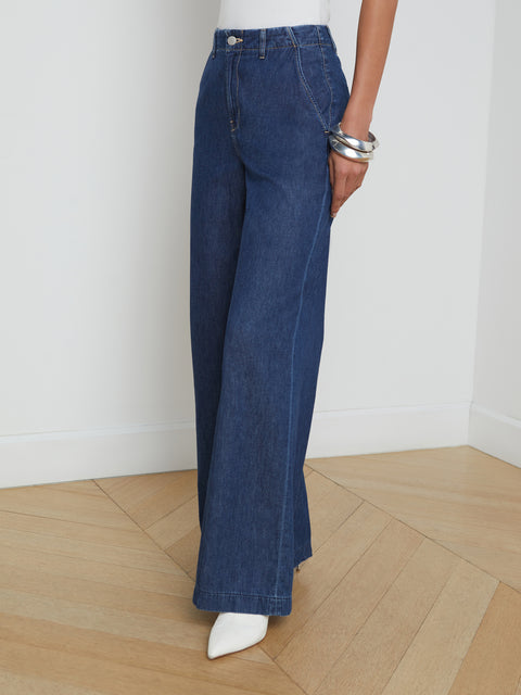 Runa Wide-Leg Jean jean L'AGENCE   