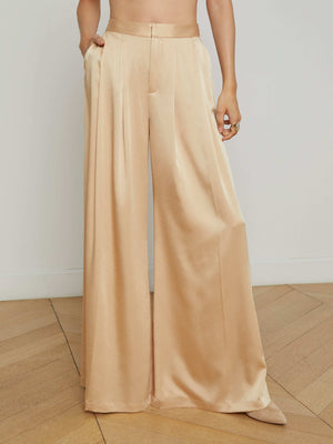 Aubrie Satin Pant pant L'AGENCE Sale
