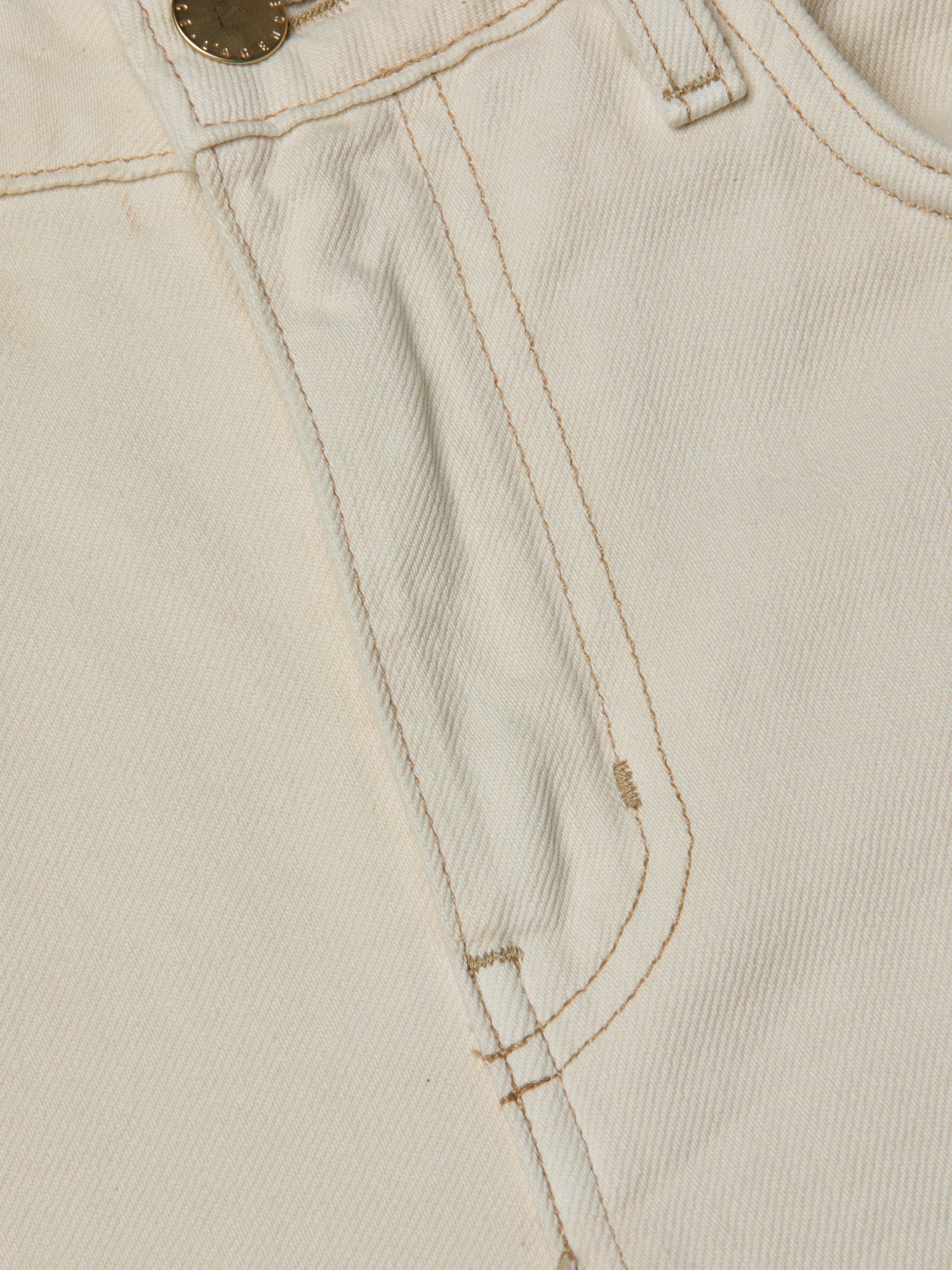 Leighton Cropped Cuffed Jean jean L'AGENCE