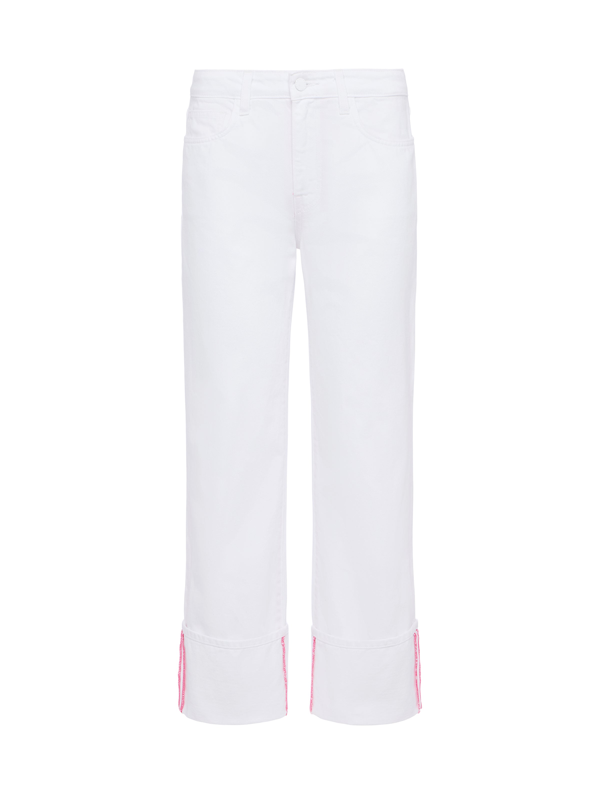 Leighton Cropped Stovepipe Jean jean L'AGENCE