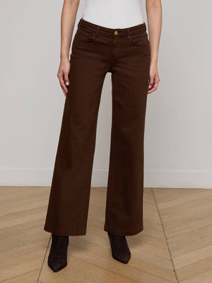 Joanne Low-Rise Wide-Leg Jean