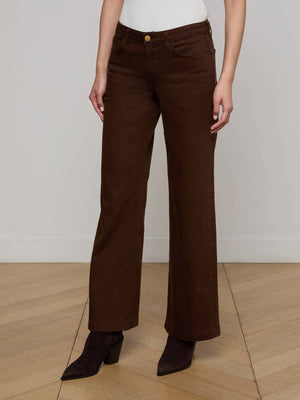 Joanne Low-Rise Wide-Leg Jean