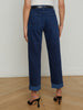 Maribel Cuffed Straight-Leg Jean jean L'AGENCE