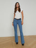 Deanna Seamed Flare Jean jean L'AGENCE