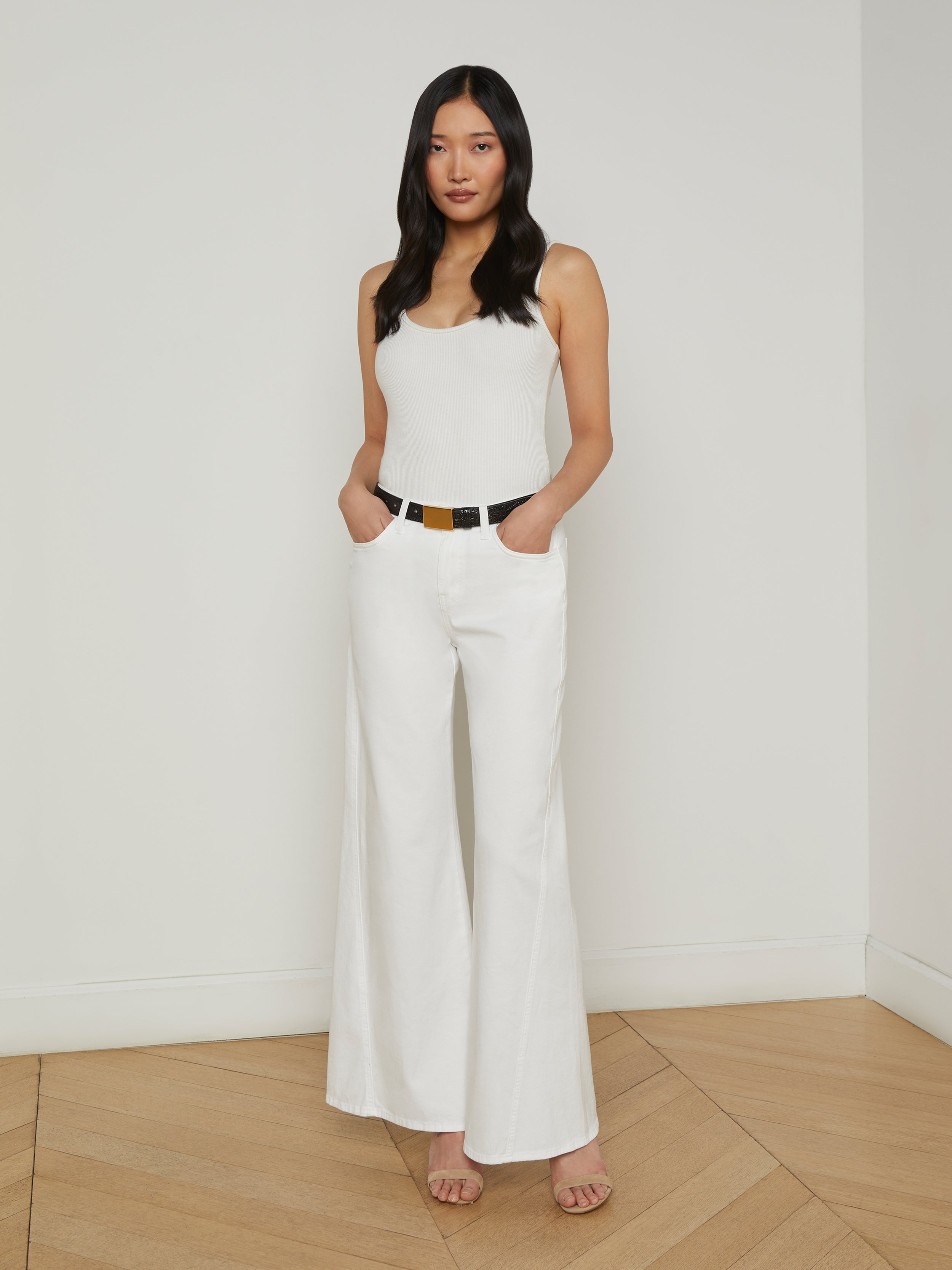 Beau Wide-Leg Jean jean L'AGENCE