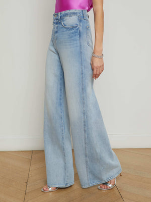 Beau Wide-Leg Jean jean L'AGENCE