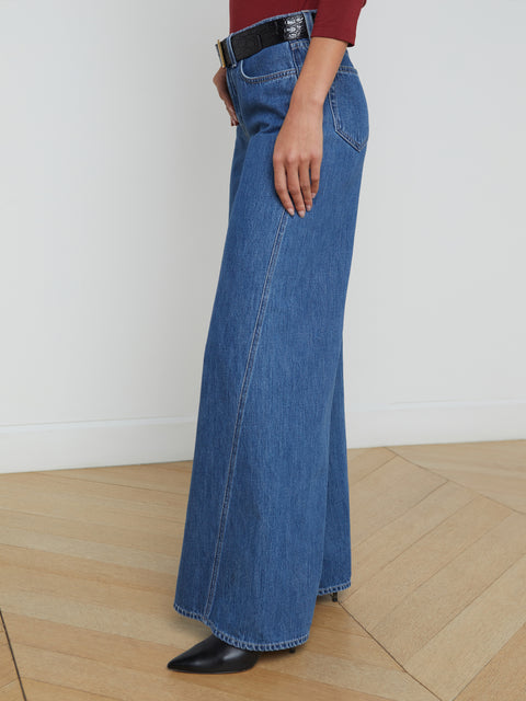 Beau Wide-Leg Jean jean L'AGENCE   