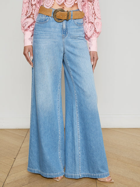 Quincy Wide-Leg Jean jean L'AGENCE