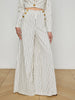 Kingston Striped Wide-Leg Pant