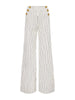 Kingston Striped Wide-Leg Pant