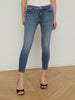 Frankie Low-Rise Skinny Jean jean L'AGENCE