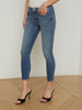 Frankie Low-Rise Skinny Jean jean L'AGENCE