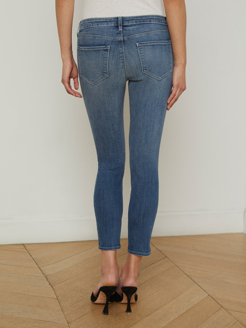 Frankie Low-Rise Skinny Jean jean L'AGENCE