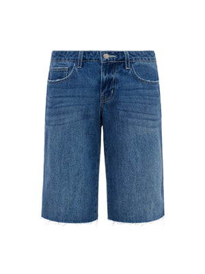 Elise Denim Bermuda Short short L'AGENCE