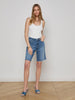 Elise Denim Bermuda Short short L'AGENCE