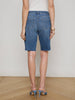 Elise Denim Bermuda Short short L'AGENCE