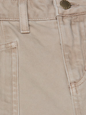 Cody Cropped Barrel-Leg Jean
