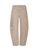 Cody Cropped Barrel-Leg Jean