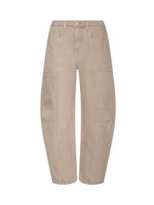 Cody Cropped Barrel-Leg Jean