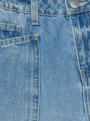 Cody Cropped Barrel-Leg Jean