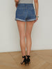 Jazzy Cuffed Denim Short short L'AGENCE