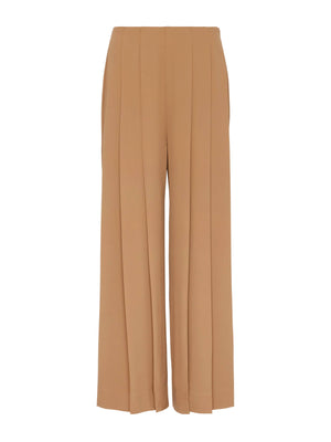 Pantalone a pieghe a piegatura a terra di novalynn