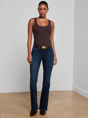 Cara Low-Rise Bootcut Jean