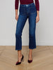 Noya Cropped Slim Flare Jean