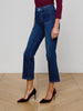 Noya Cropped Slim Flare Jean