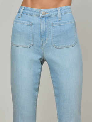 Noya Cropped Slim Flare Jean