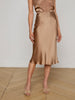 Perin Silk Midi Skirt