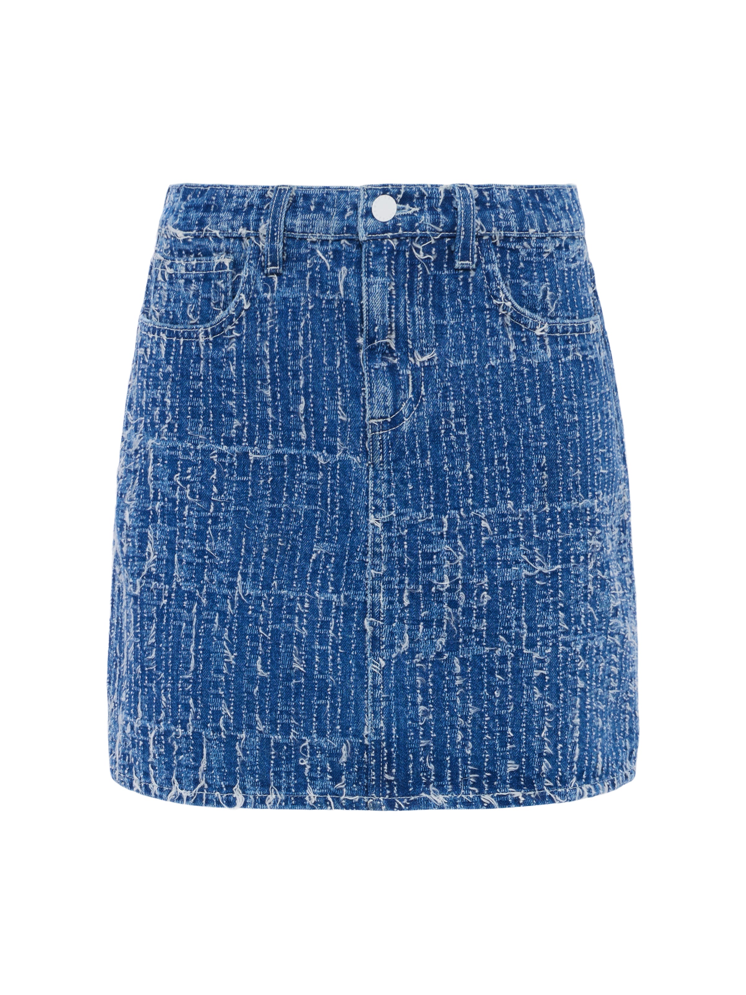 Jolene Denim Mini Skirt skirt L'AGENCE