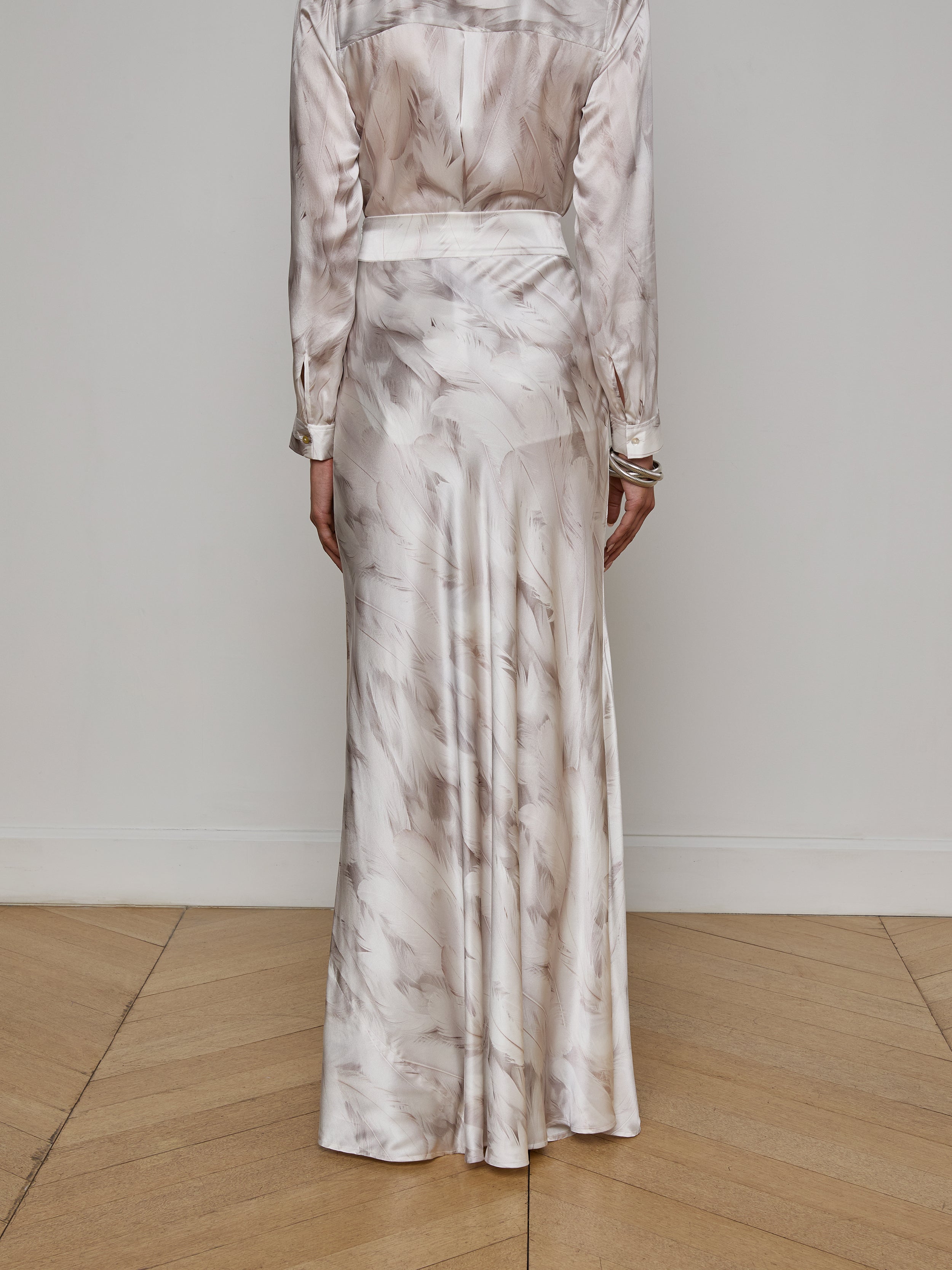 Ryker Silk Maxi Skirt