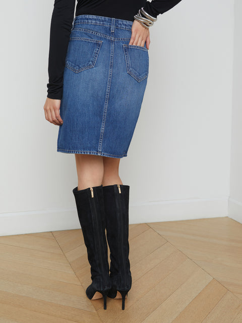 Tylee Denim Skirt skirt L'AGENCE   