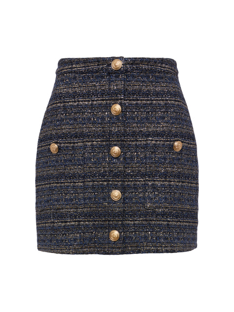 Zander Tweed Mini Skirt skirt L'AGENCE