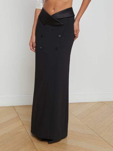 Diara Tuxedo Skirt skirt L'AGENCE Sale