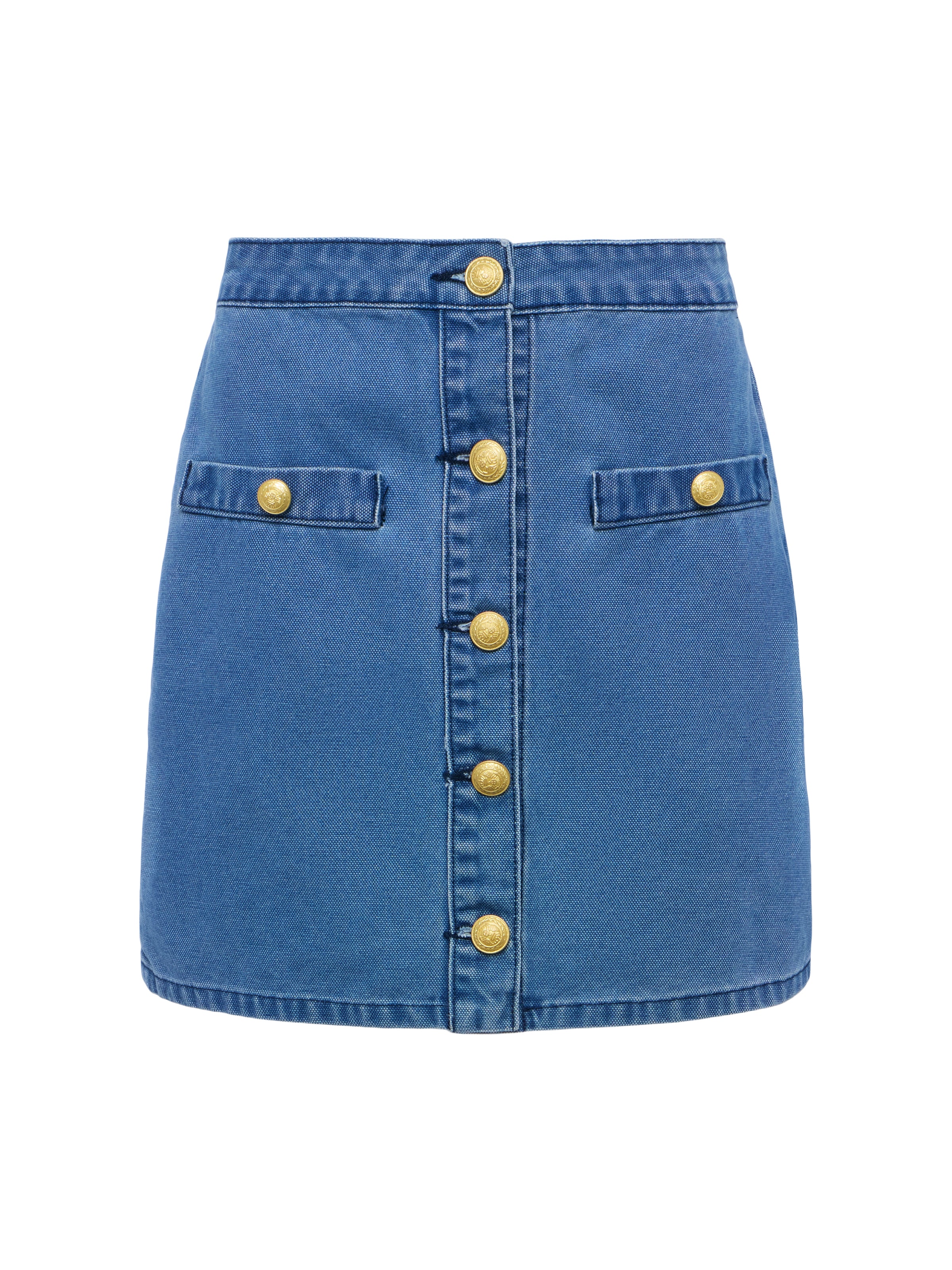 Kris Denim Mini Skirt skirt L'AGENCE