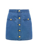 Kris Denim Mini Skirt skirt L'AGENCE