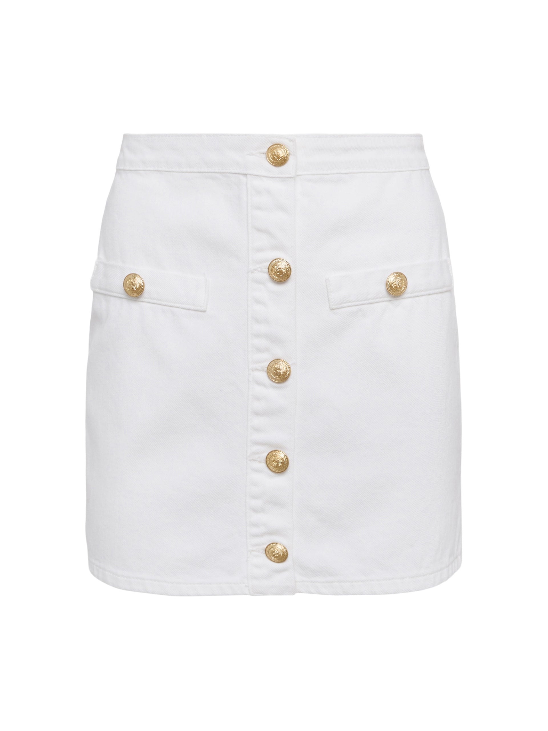 Kris Denim Mini Skirt skirt L'AGENCE   