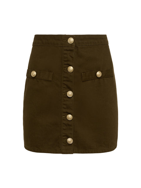 Kris Denim Mini Skirt skirt L'AGENCE   